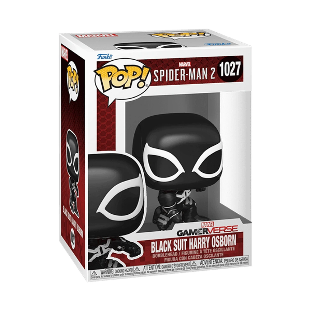 Funko Pop! Marvel: Spider-Man 2 - Black Suit Harry Osborn