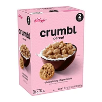 Kellogg's™ x Crumbl Cookies™ Chocolaty Chip Breakfast Cereal (20.9 oz)