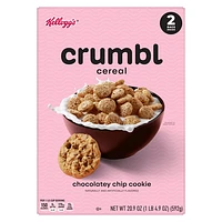 Kellogg's™ x Crumbl Cookies™ Chocolaty Chip Breakfast Cereal (20.9 oz)