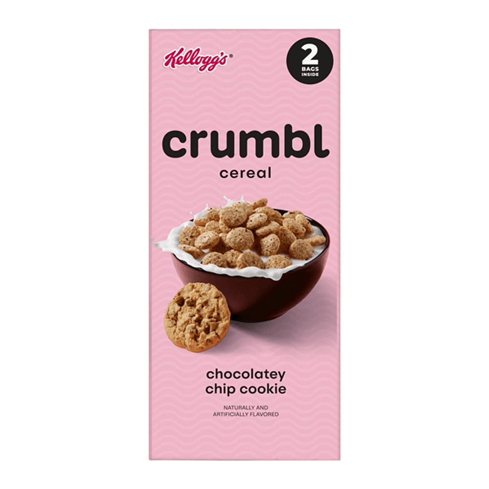 Kellogg's™ x Crumbl Cookies™ Chocolaty Chip Breakfast Cereal (20.9 oz)