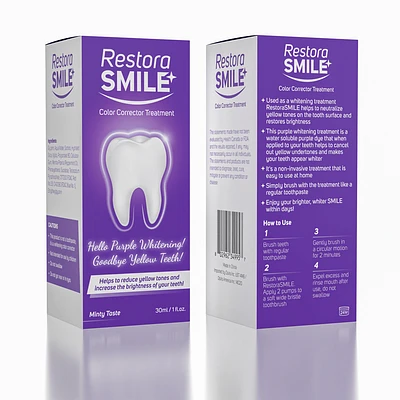 RestoraSMILE (30mL) | Color Corrector Treatment For Whiter Teeth