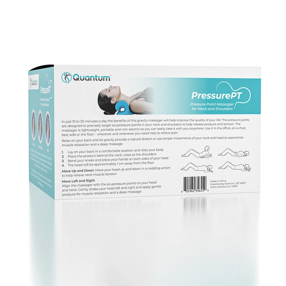 Quantum PressurePT | Fishtail Foam Neck & Shoulder Stretcher