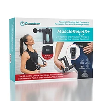 Quantum MuscleReliefX Full Body Lateral & Percussion Massager | Includes Vibrating Belt!