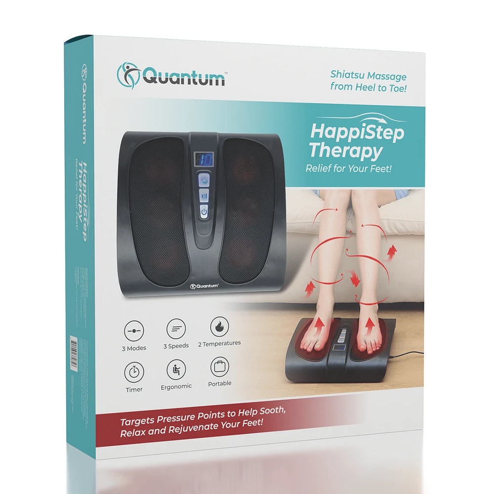 Quantum HappiStep Therapy | Shiatsu Foot Massage Device