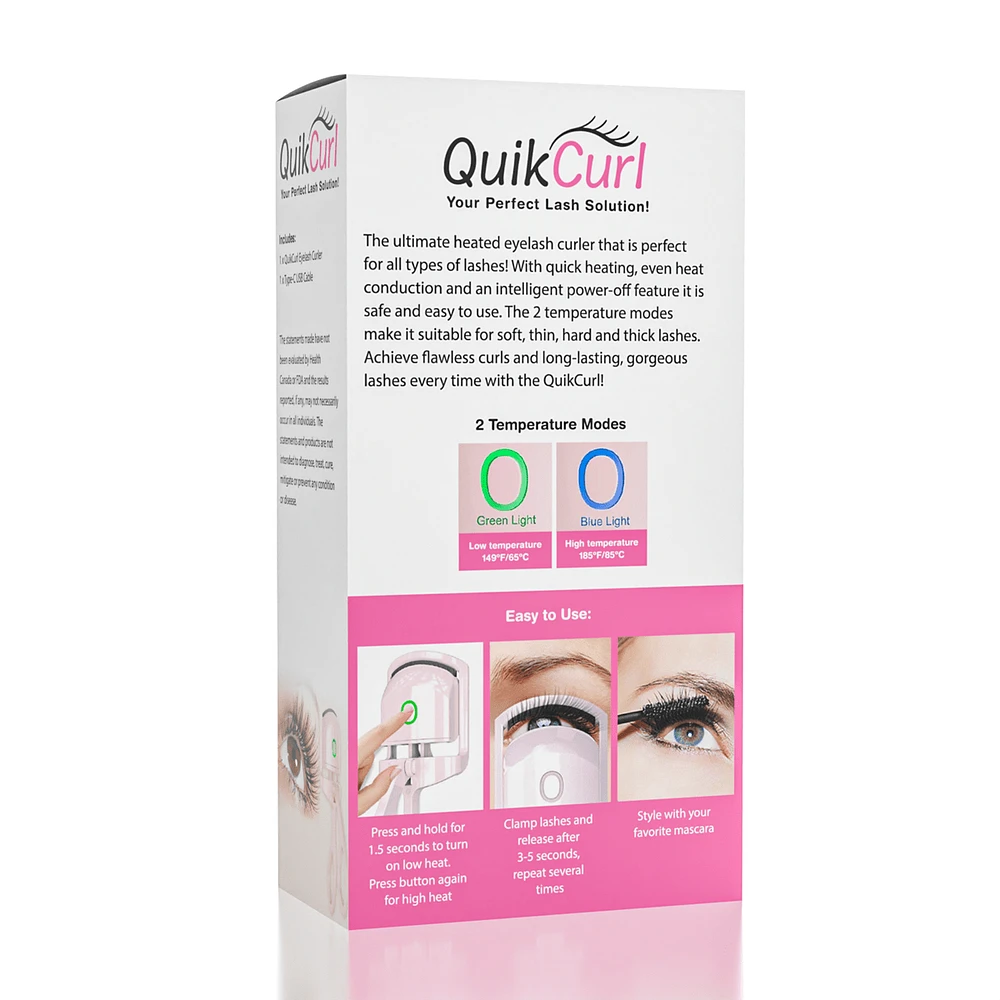 WOW QuikCurl: The Heated Eyelash Curler | As Seen On TikTok!