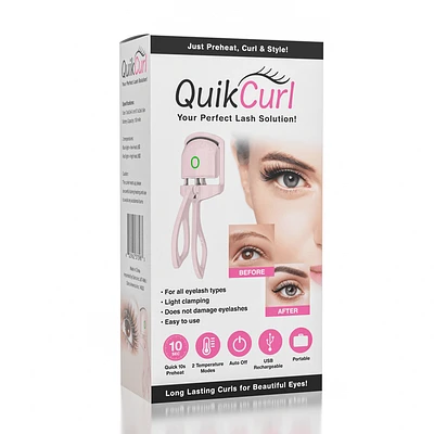 WOW QuikCurl: The Heated Eyelash Curler | As Seen On TikTok!