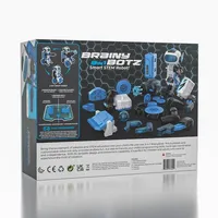 BrainyBotz (220pc) | 3-in-1 DIY Smart STEM Robot Building & Programming Kit