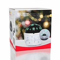 BlizzBrite "Let It Snow" LED Snowflake Projector | As Seen on Social!