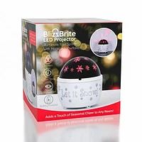 BlizzBrite "Let It Snow" LED Snowflake Projector | As Seen on Social!