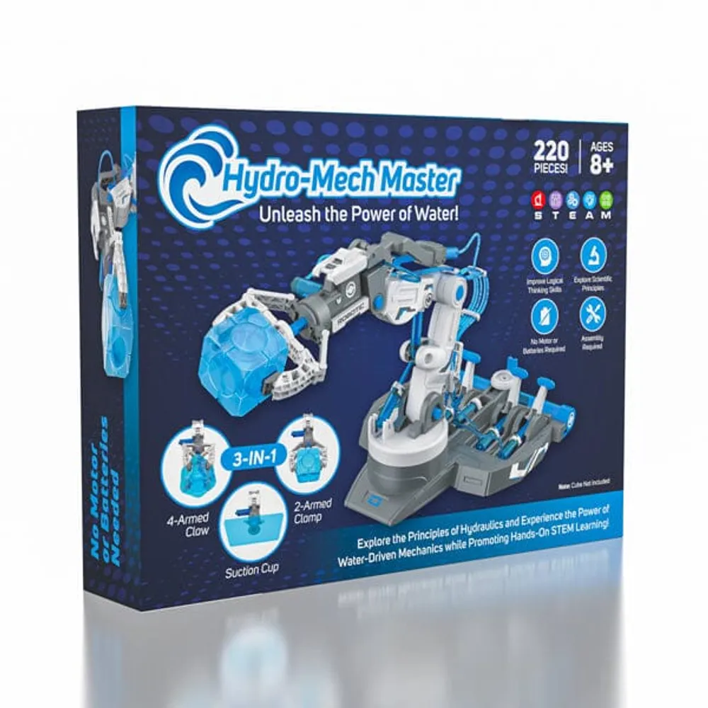 BrainyBotz (220pc) | 3-in-1 DIY Smart STEM Robot Building & Programming Kit