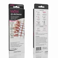WOW QuikGlams (22pc) | Instant Manicure Gel Polish Nail Stickers | Multiple Styles
