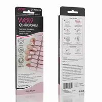 WOW QuikGlams (22pc) | Instant Manicure Gel Polish Nail Stickers | Multiple Styles