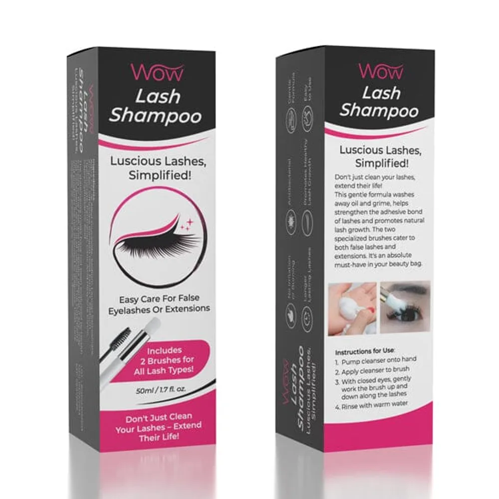 WOW Eyelash Shampoo (50mL)