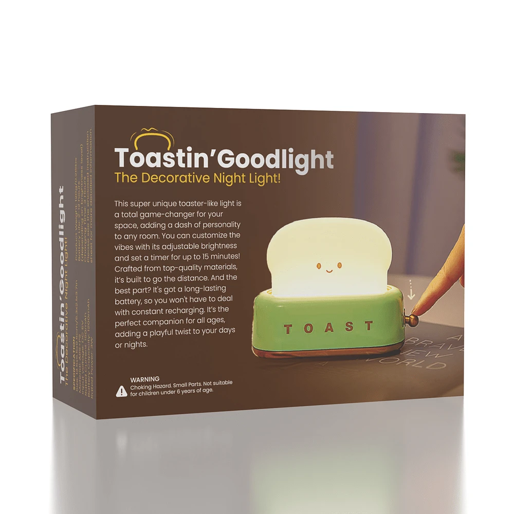 Toastin' Goodlight: Toast Night Light