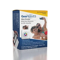 GearWaves: Mini Portable Inkless Thermal Printer For Phone Photos