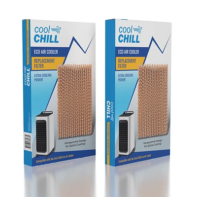 Cool Chill Eco Air Floor Unit Replacement Filter Pack (2pc)