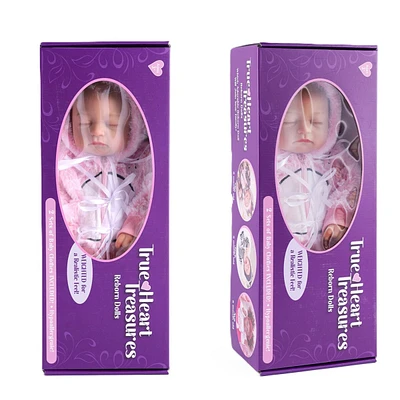 TrueHeart Treasures: Weighted Reborn Lifelike Baby Dolls (3kg) Baby Mia