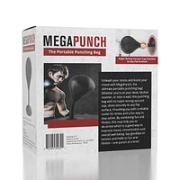 MegaPunch Portable Suction Cup Punching Bag (Includes Pump)