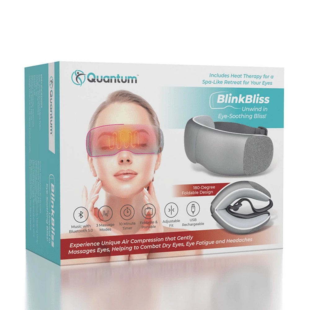 Quantum™ BlinkBliss: Folding Eye Massager