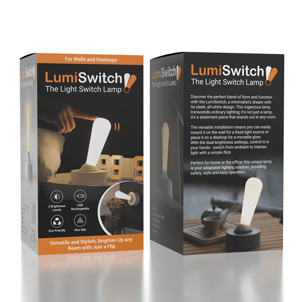 LumiSwitch: The Toggle Light Switch Lamp