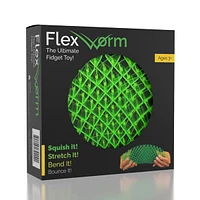 Flex Worm Glow-In-The-Dark Fidget Toy (1pc) Color Ships Assorted