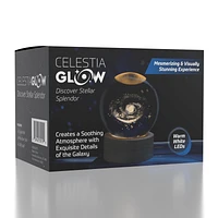 CelestiaGlow LED Crystal Ball With Wooden Base (Multiple Styles)