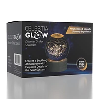 CelestiaGlow LED Crystal Ball With Wooden Base (Multiple Styles)