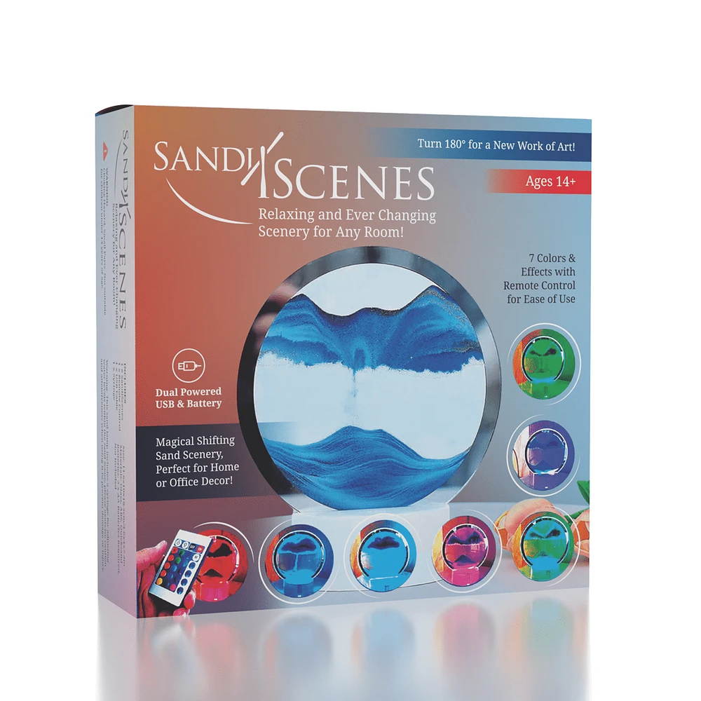 SandiScenes: Sand Lamp - Relaxing and Ever Changing Scenery for Any Room