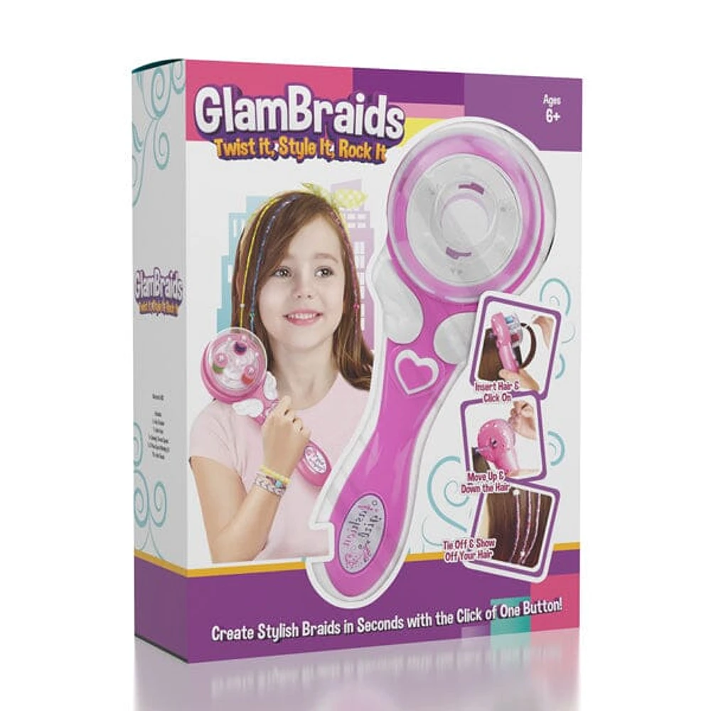 GlamBraids Electric Hair Wrapping DIY Styling Tool