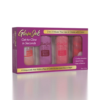 GlamJels Jelly Tint Blush Sticks (4pk)