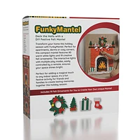 FunkyMantel - Felt Wall XMas Mantel 75" (190cm)