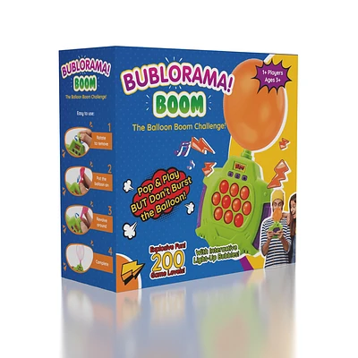 Bublorama! Electronic Bubble Popping Fidget Game - With Balloons