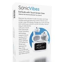 SonicVibes Earbuds w/ Touchscreen Case