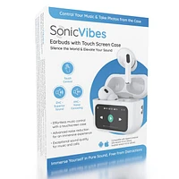 SonicVibes Earbuds w/ Touchscreen Case