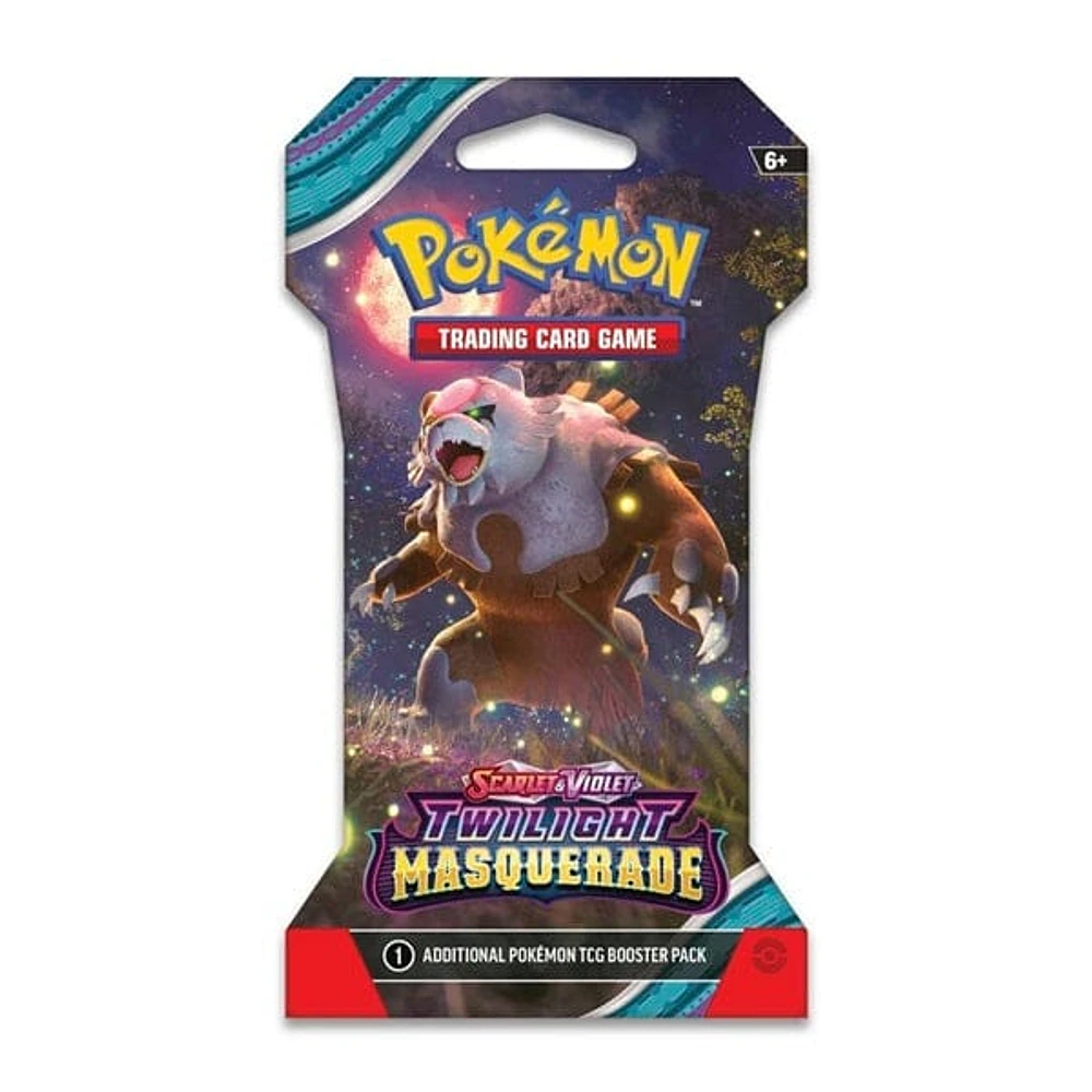 Pokémon TCG: Scarlet & Violet Twilight Masquerade | Assorted Sleeved Booster Pack