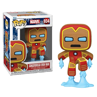 Funko Pop! Marvel: Holiday - Gingerbread Iron Man Vinyl Figure