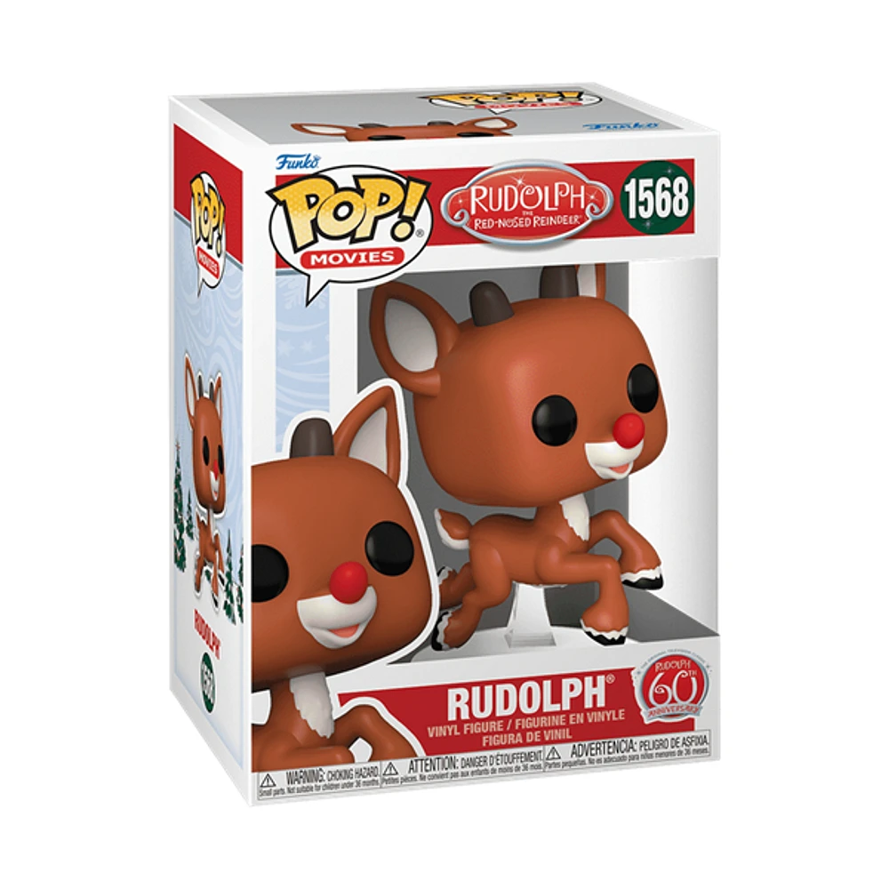 Funko Pop! Movies: Rudolph - The Red Noses Reindeer (60th Anniversary) Flying Figure