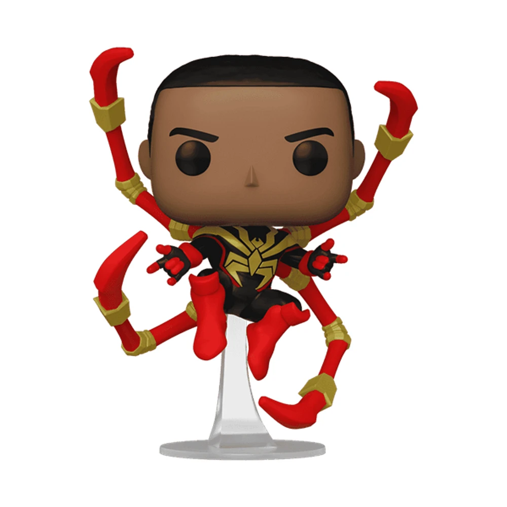 Funko Pop! Marvel: Spider-Man - Miles Morales Iron Spider with Chase (Styles May Vary)