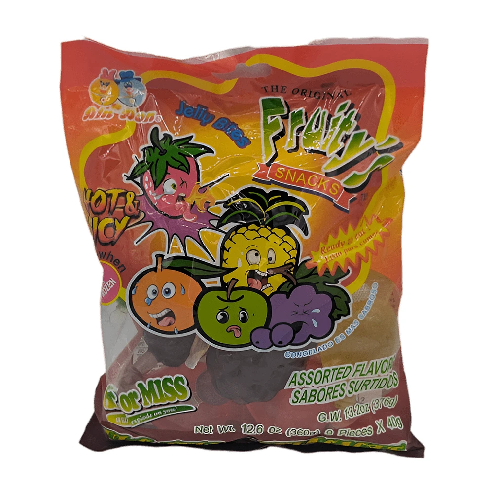 Fruity's Snacks: Hot and Spicy Jelly Flavor Assorted (9pcs)