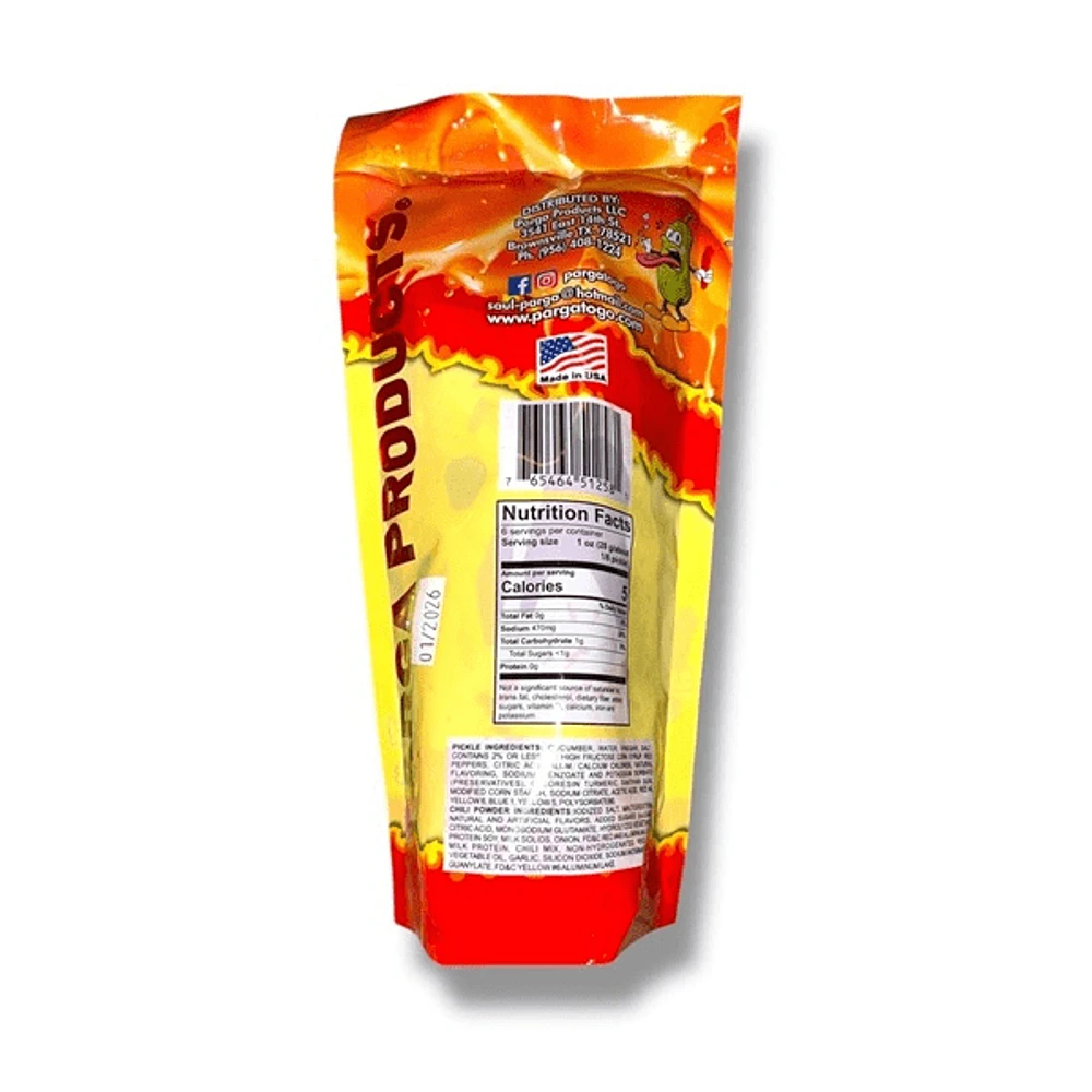 Parga Hot Shetoz Dill Pickle (1pc)