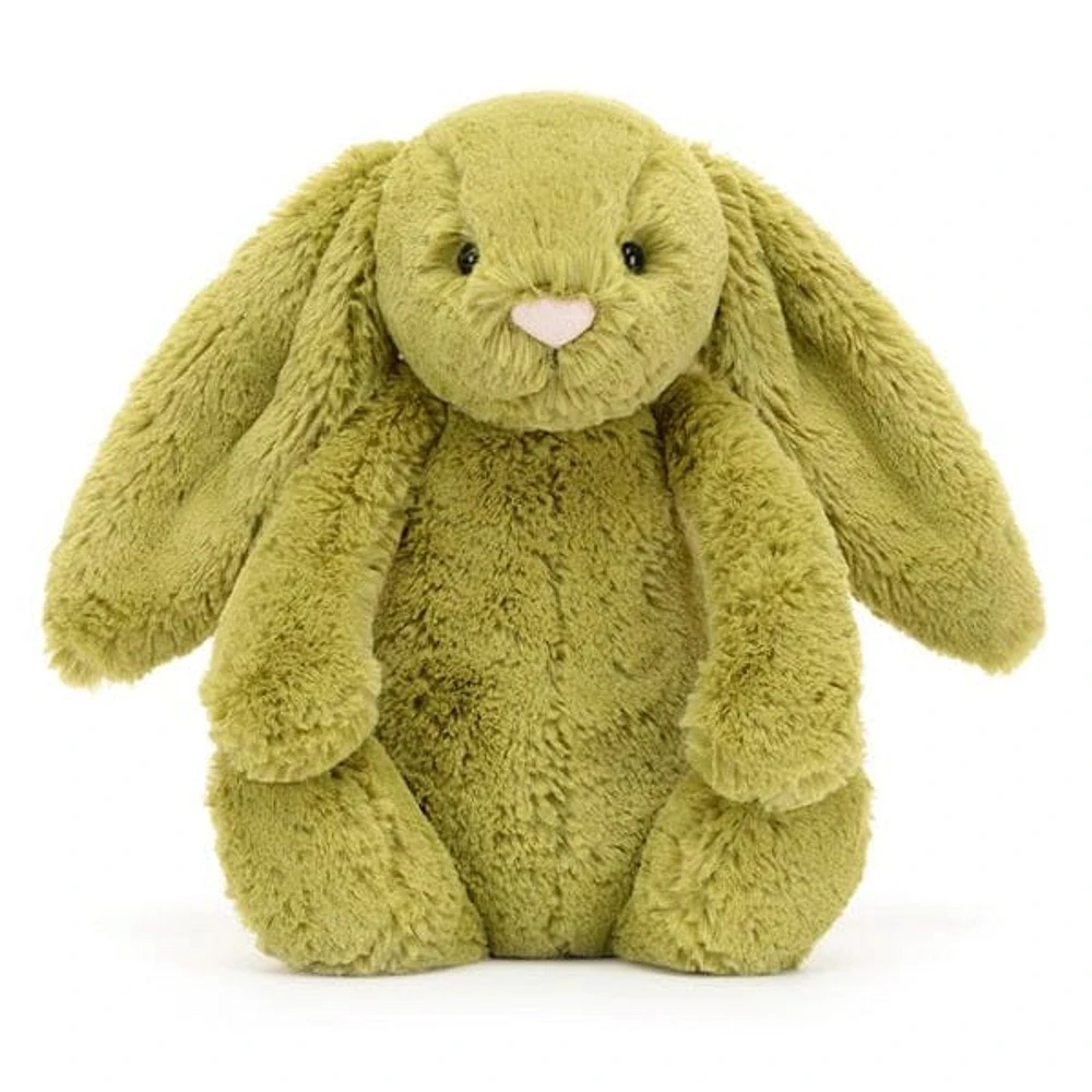 Jellycat: Bashful Moss Bunny Stuffed Animal - Medium