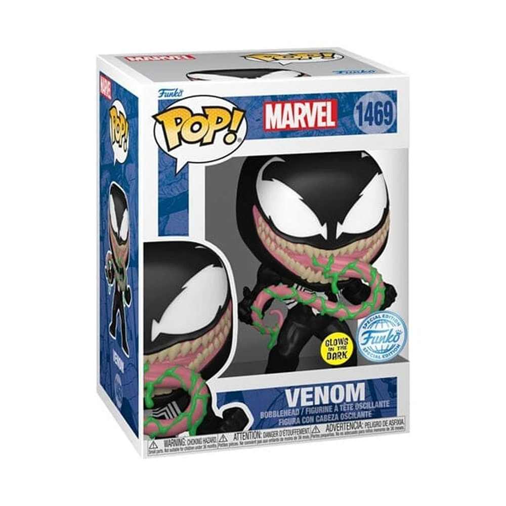 Funko Pop! Marvel: Venom with Ooze (Glow in the Dark) Figure