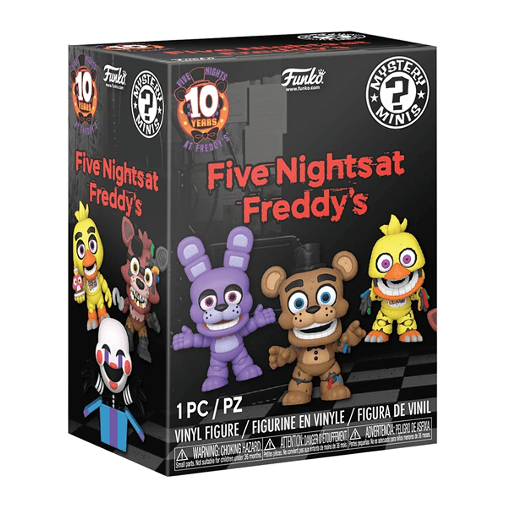 Funko Mystery Minis: Five Nights at Freddy's - 10th Anniversary (1 Pc)