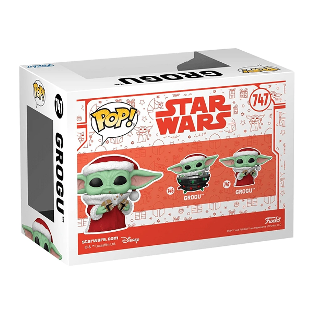 Funko Pop! Star Wars: Mandalorian - Grogu with Christmas Cookie Figure