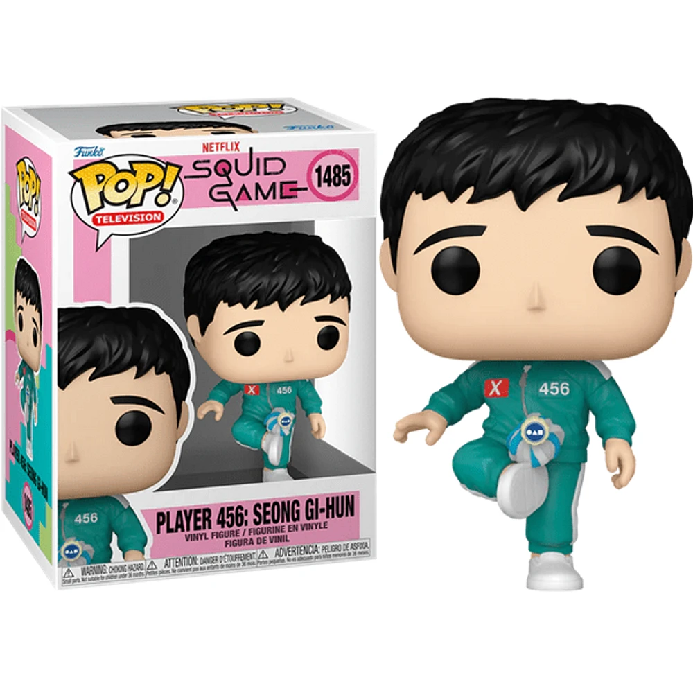 Funko Pop! TV: Squid Game - Player 456: Seong Gi-Hun (Kicking Jegi)