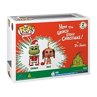 Funko Pop! Books: How The Grinch Stole Christmas - Grinch and Max (2-Pack)