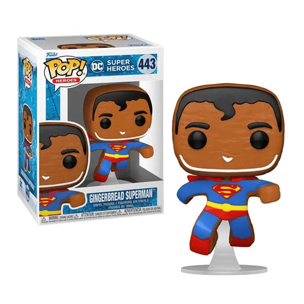 Funko Pop! Heroes: DC Holiday - Gingerbread Superman