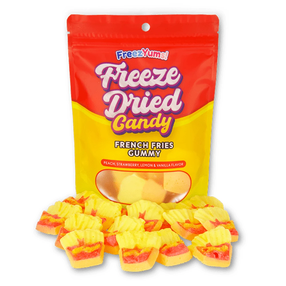 Freezyums Freeze Dried French Fries Gummies