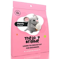 The LOOP Brigade: DIY Mini Crochet Plush Toy Complete Kit For Beginners (Multiple Characters)