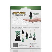 TwistQuest 3D Printed Fidget Spiral Cone Toy (1pc) Multiple Colors